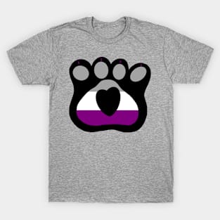 Asexual Paw Print T-Shirt